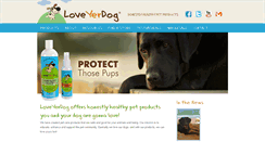 Desktop Screenshot of loveyerdog.com